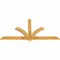 Ekena Millwork Redmond Rough Sawn Timber Gable Bracket, Western Red Cedar, 72"W x 36"H x 2"D x 4"F, 12/12 Pitch GBW072X36X0204RED00RWR - alternate 2